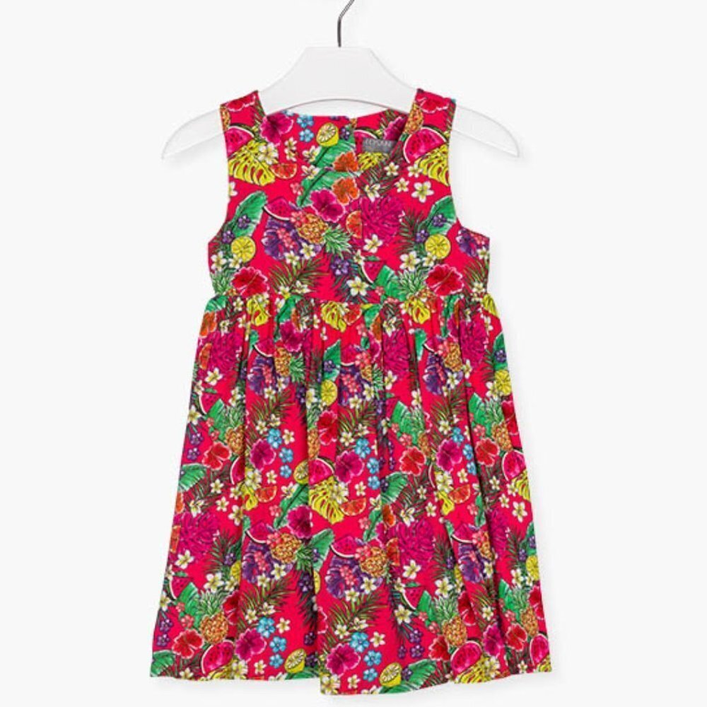 BRAND NEW WITH TAG  Losan coral fruit print voile dress